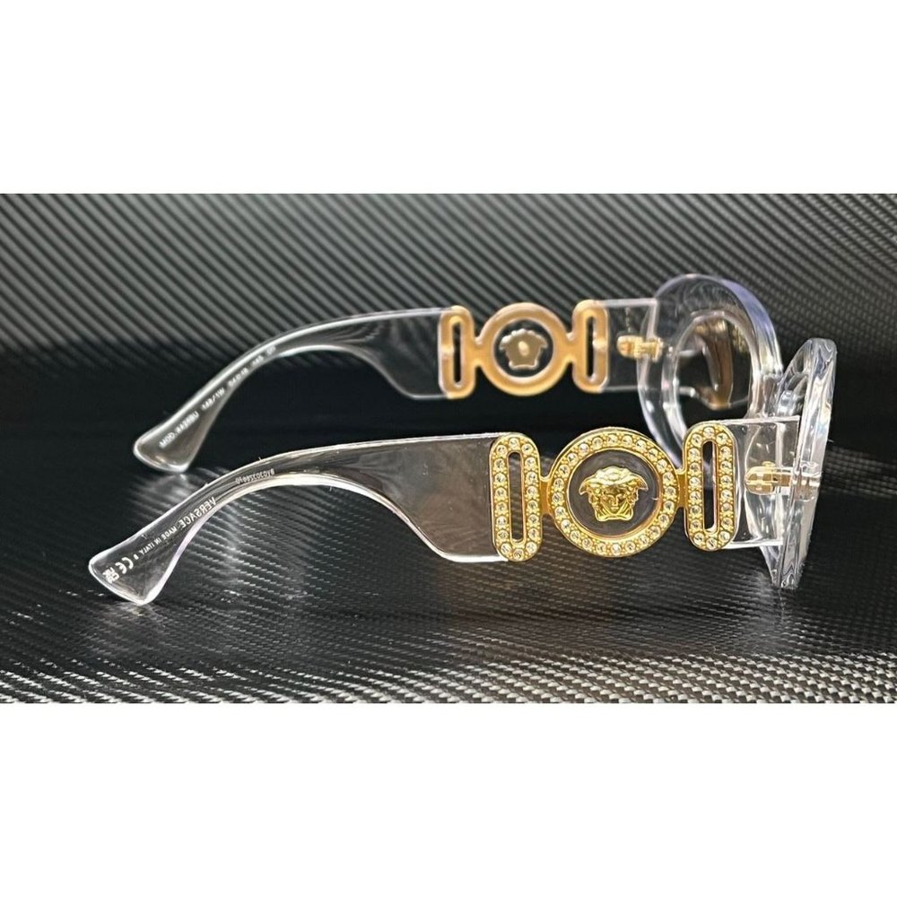 Versace Women's 54mm Crystal Sunglasses - Picture 3 of 5